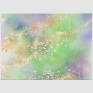 Papel De Seda Leopard Paint Series Design 4