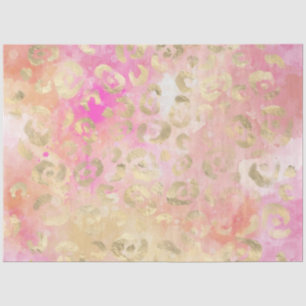 Papel De Seda Leopard Paint Series Design 5