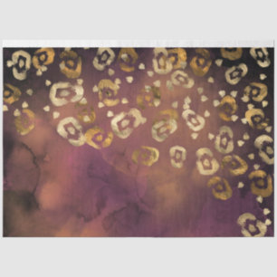 Papel De Seda Leopard Paint Series Design 7