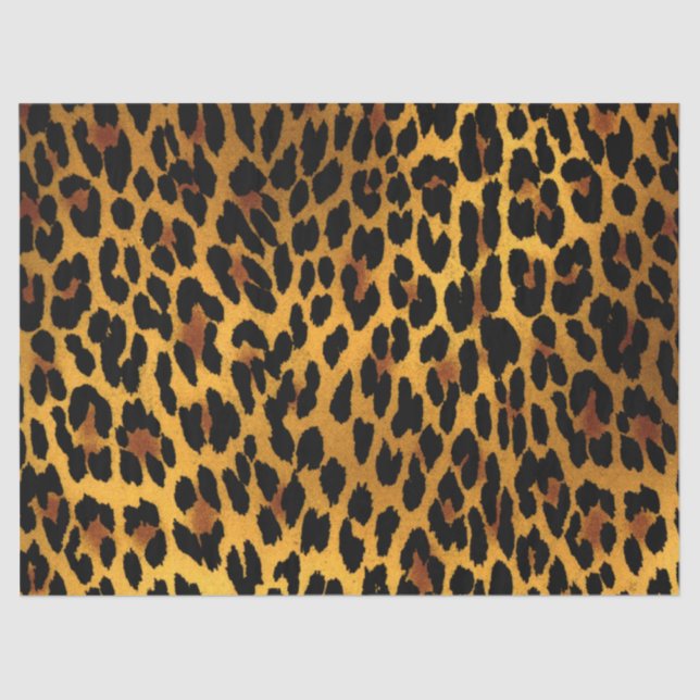 Papel De Seda Leopard TISSUE PAPER (Anverso)