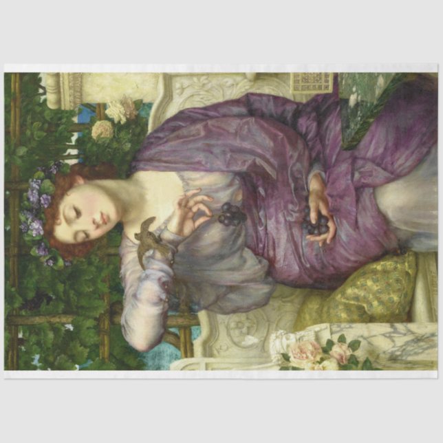 Papel De Seda Lesbia y su desenlace artístico de Sparrow (Anverso)