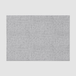 Papel De Seda Letra Cursiva Manuscrita