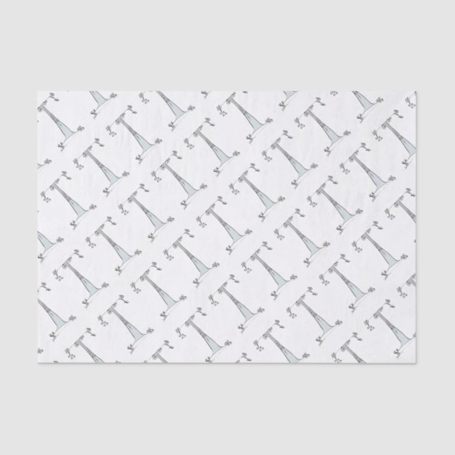 Papel De Seda Letra mágica T del diseño tony de los fernandes (Anverso)