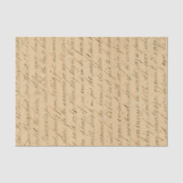 Papel De Seda Letra manuscrita vintage