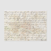 Letra manuscrita vintage página de desacuerdo del 