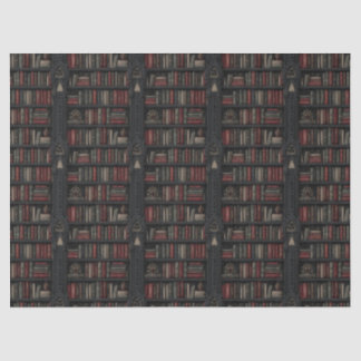 Papel De Seda Libro Lover Dark Academia Tissue Paper