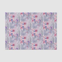 Papel De Seda Libros de cuento de hadas y criaturas mágicas gris