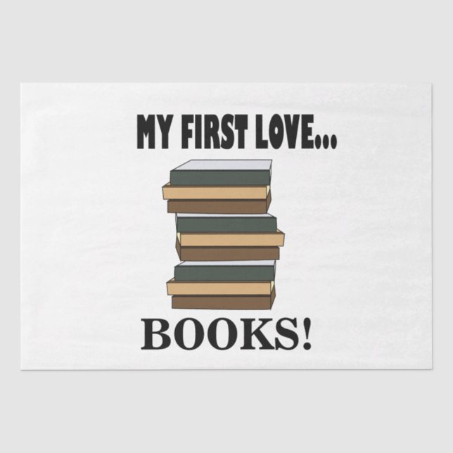 Papel De Seda Libros Mi Primer Amor Libros  (Anverso)