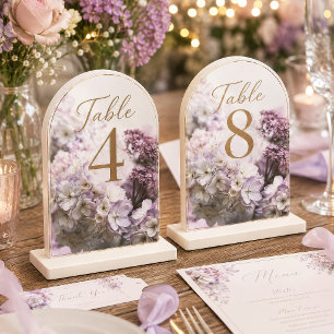 Papel De Seda Lila Acabado en Marfil Hydrangea Malhumorada Decou