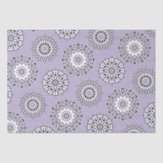 Papel De Seda Lilac Mandalas Tissue Paper