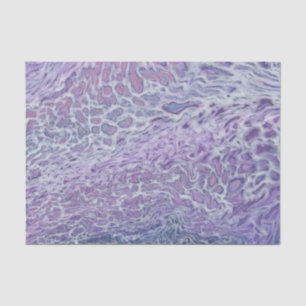 Papel De Seda Lilac Pouring Acrílico Resumen de Arte Fluido