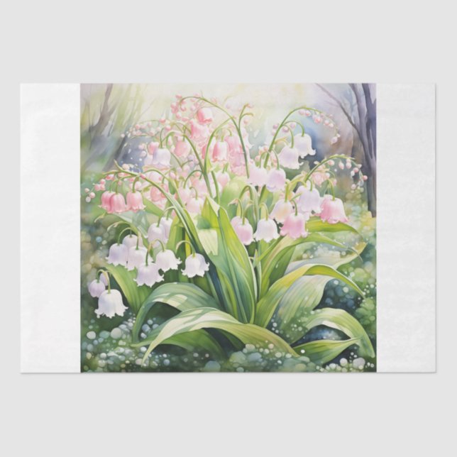 Papel De Seda Lilies del Valle (Anverso)