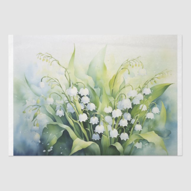 Papel De Seda Lilies del Valle (Anverso)