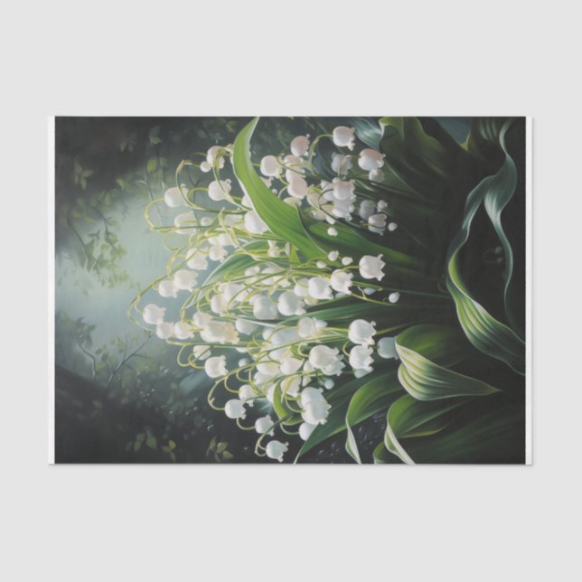 Papel De Seda Lilies of the Valley (Anverso)