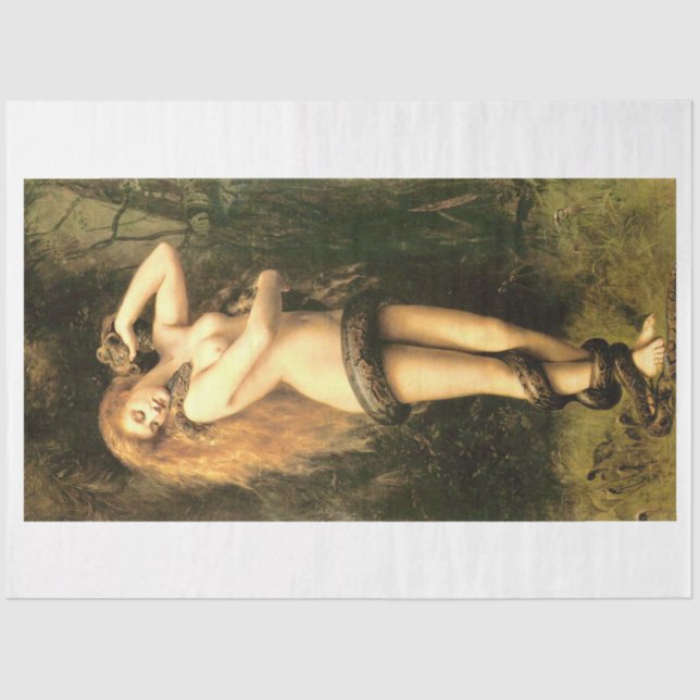 Papel De Seda Lilith de John Collier (Anverso)