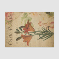 Lilly Decoupage, Naranja francesa de postales Ephe