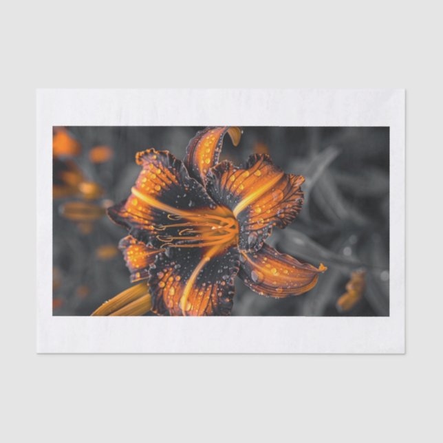 Papel De Seda Lily Flower10 (Anverso)