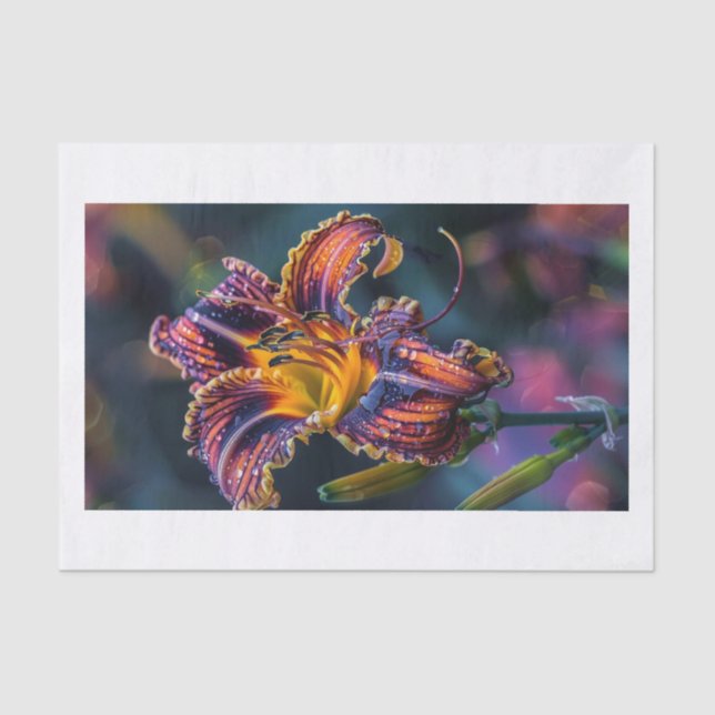 Papel De Seda Lily Flower4 (Anverso)