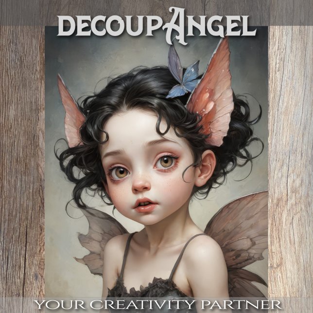 Papel De Seda Lilybelle the Elf - Decoupage - (Subido por el creador)