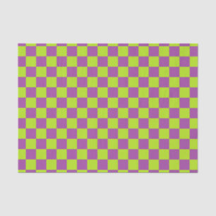Papel De Seda Lime Green y Purple