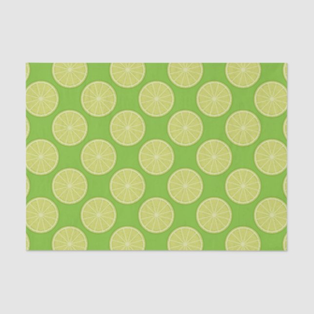 Papel De Seda Lime Slice (Anverso)