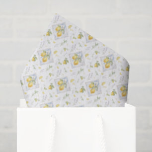 Papel De Seda Limón Botánico Estudio Amalfi Orchard Costero