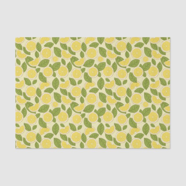 Papel De Seda Limón fresco (Anverso)