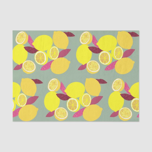 Papel De Seda Limones (Anverso)