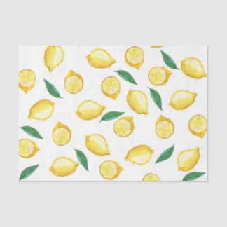 Papel De Seda Limones (Diseño 35 Serie Amarillo/Naranja)