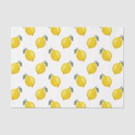 Papel De Seda Limones (Diseño 40 Serie Amarillo/Naranja)