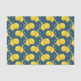 Papel De Seda Limones (Diseño 42 Serie Amarillo/Naranja)