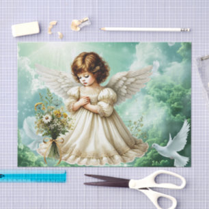 Papel De Seda Lindo Angelito enviado del Cielo
