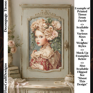 Papel De Seda Lindo floral romántico de invierno femenino FM5L D