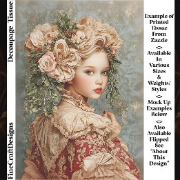 Papel De Seda Lindo floral romántico de invierno femenino FM5R D