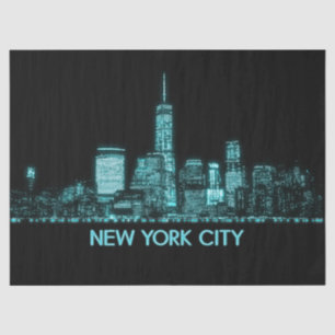 Papel De Seda Línea aérea de Nueva York