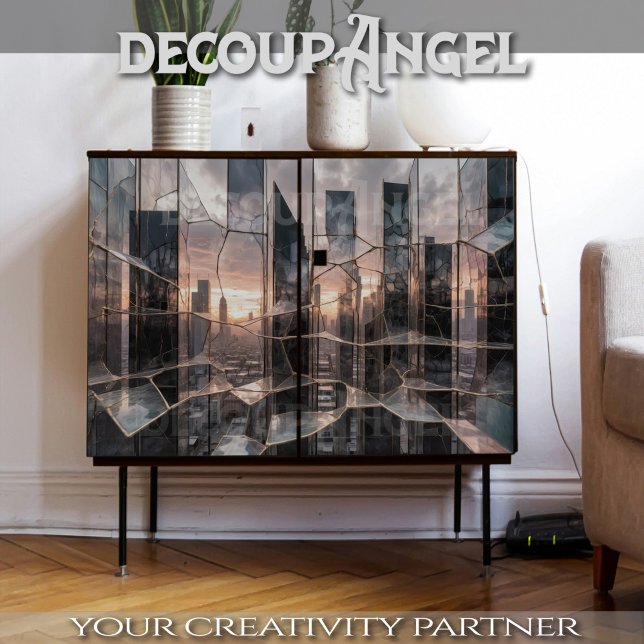 Papel De Seda Línea de Skyline destrozada de Nueva York - Desnud (Subido por el creador)