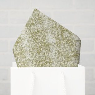 Papel De Seda Líneas Verdes Abstractas Navidad