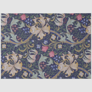 Papel De Seda Lirio dorado, William Morris