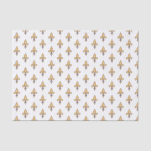 Papel De Seda Lirios de oro Fleur de Lis Clase Real Francesa Fra