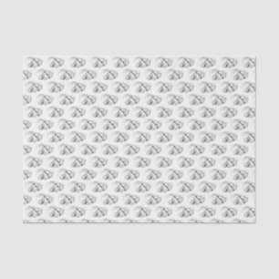 Papel De Seda Litografía de dibujo de perezoso #1