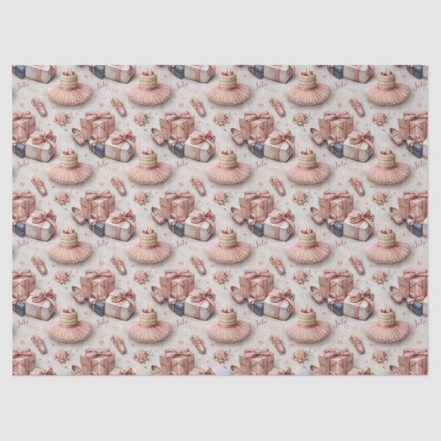 Papel De Seda Little Dancer’s Tutu and Ballet Slipper  (Anverso)