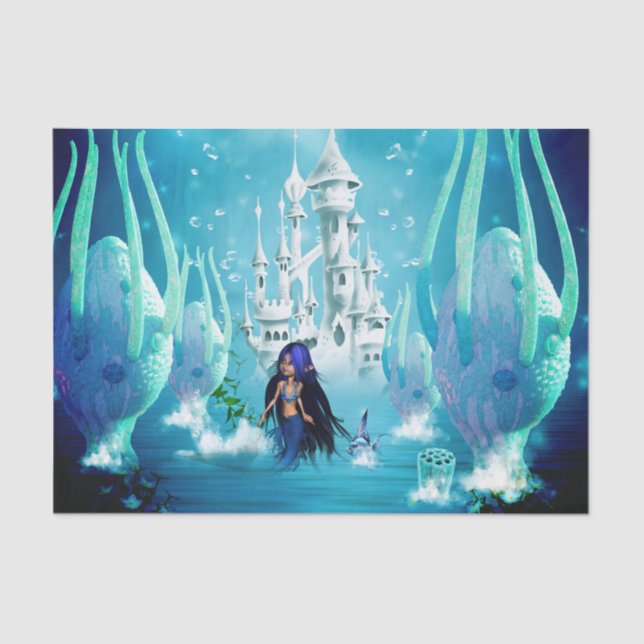 Papel De Seda Little mermaid (Anverso)