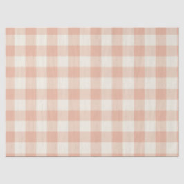 Papel De Seda Little One Buffalo Check - dusty apricot 