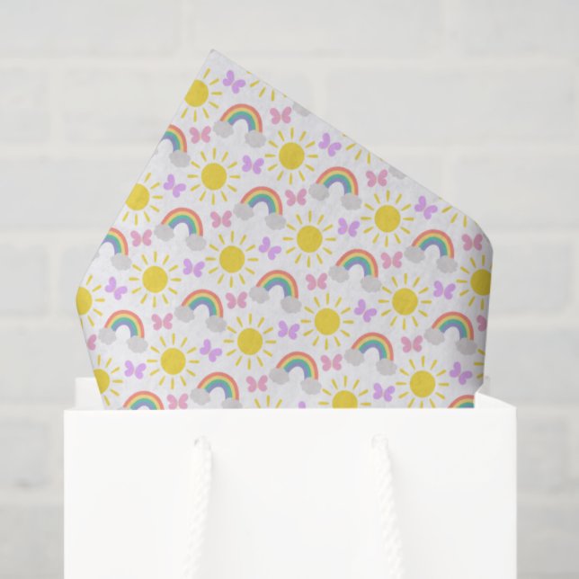 Papel de Seda Little Sunshine & Rainbows (Bolsa de regalo)