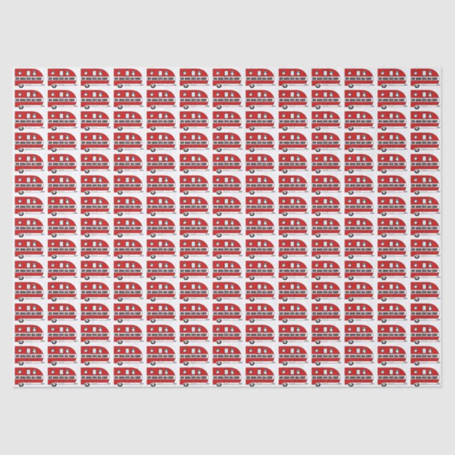 Papel De Seda Live, Laugh, Love and Camp (Anverso)