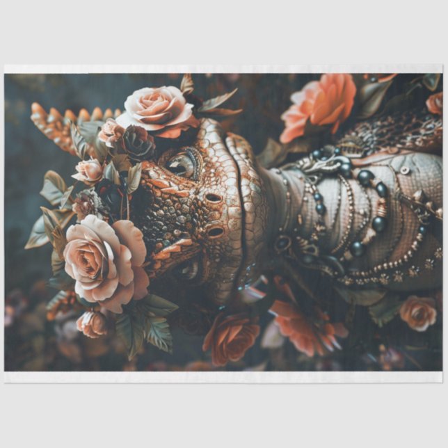 Papel De Seda Lizzy la página de la pizarra hippie (Anverso)