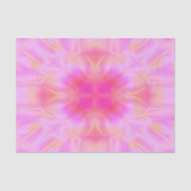 Papel De Seda Llamarada rosada (Anverso)