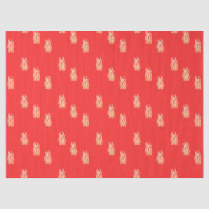 Papel De Seda Llamas de Fuego