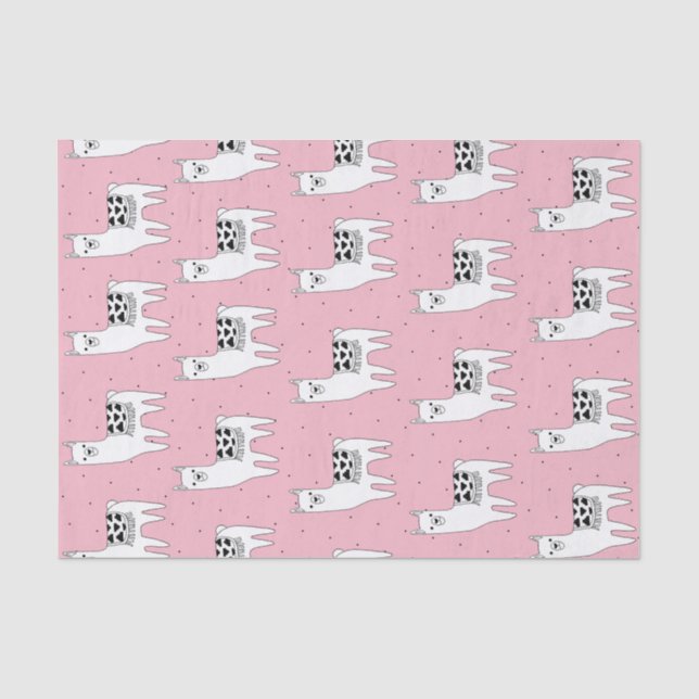 Papel De Seda Llamas incompletas modernas de moda (Anverso)