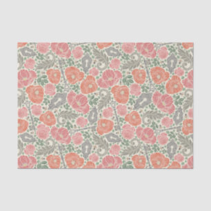 Papel De Seda Llave Antigua Cerradura Steampunk Vintage Amapola 